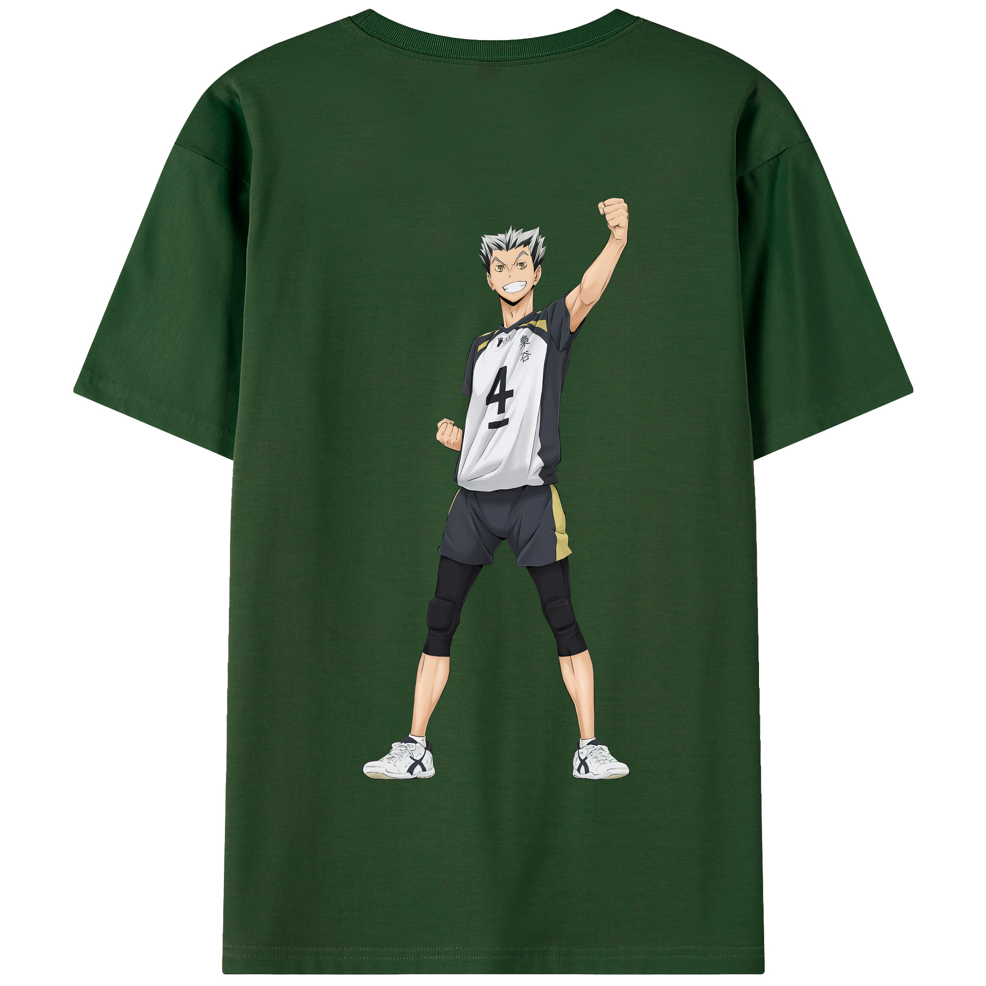 （画像用） ハイキュー!! Haikyu!! 綿100％半袖Tシャツ（背面プリント）